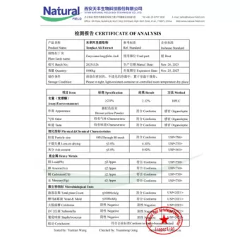 NF-COA Tongkat Ali Extrakt Eurycomanone 2%